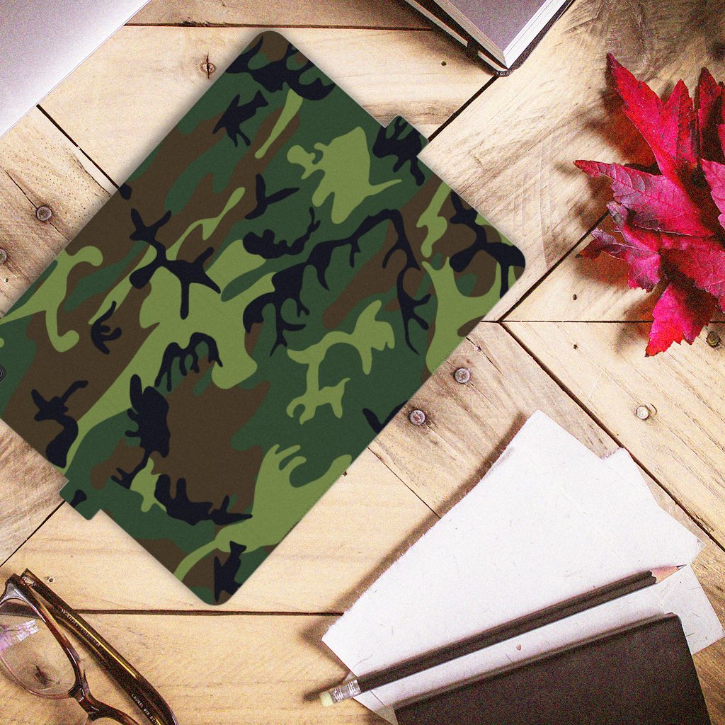 Samsung Galaxy Tab S6 Lite | S6 Lite (2022) Tablet Hoes Army Dark