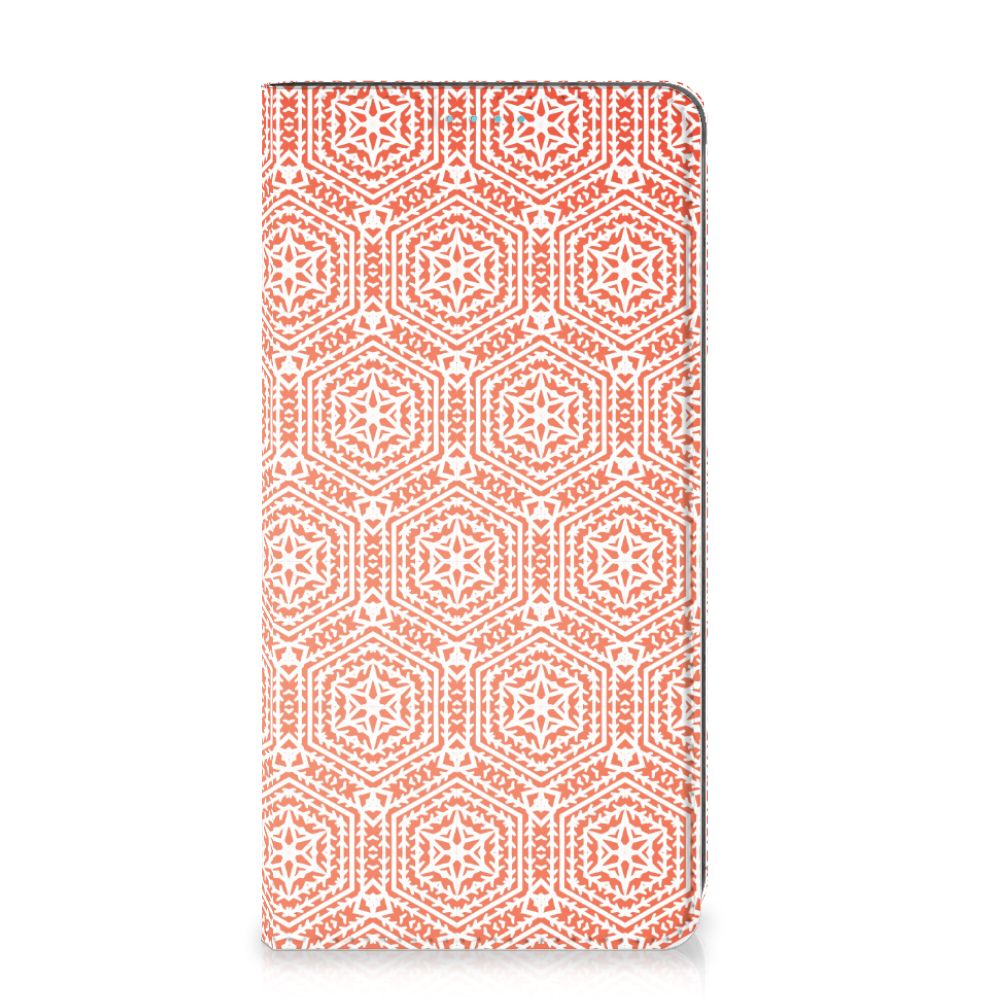 Samsung Galaxy A53 Hoesje met Magneet Pattern Orange