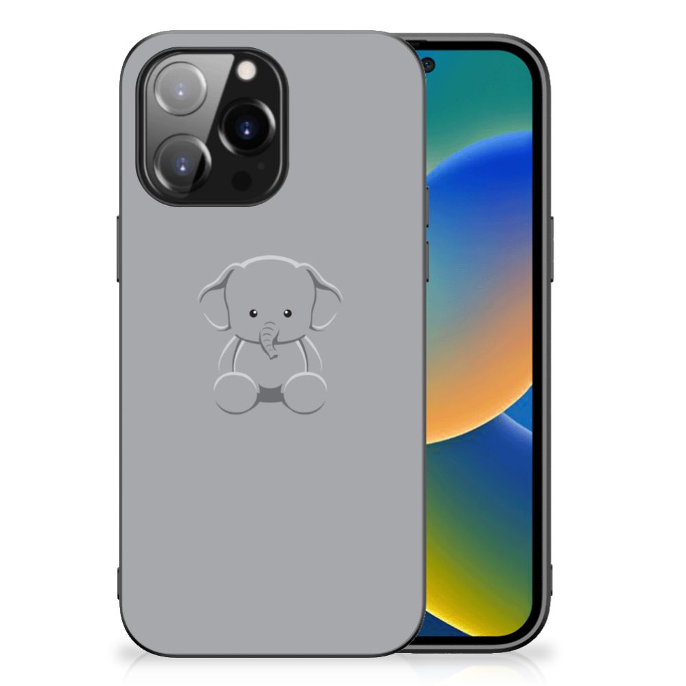 iPhone 14 Pro Max Hoesje Grijs Baby Olifant B2C Telecom
