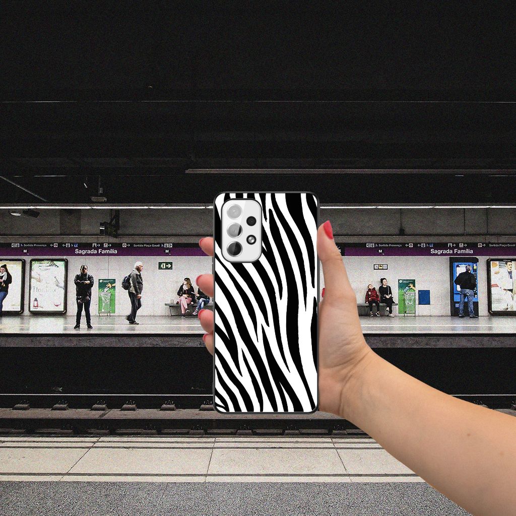 Samsung Galaxy A53 Dierenprint Telefoonhoesje Zebra B2C Telecom