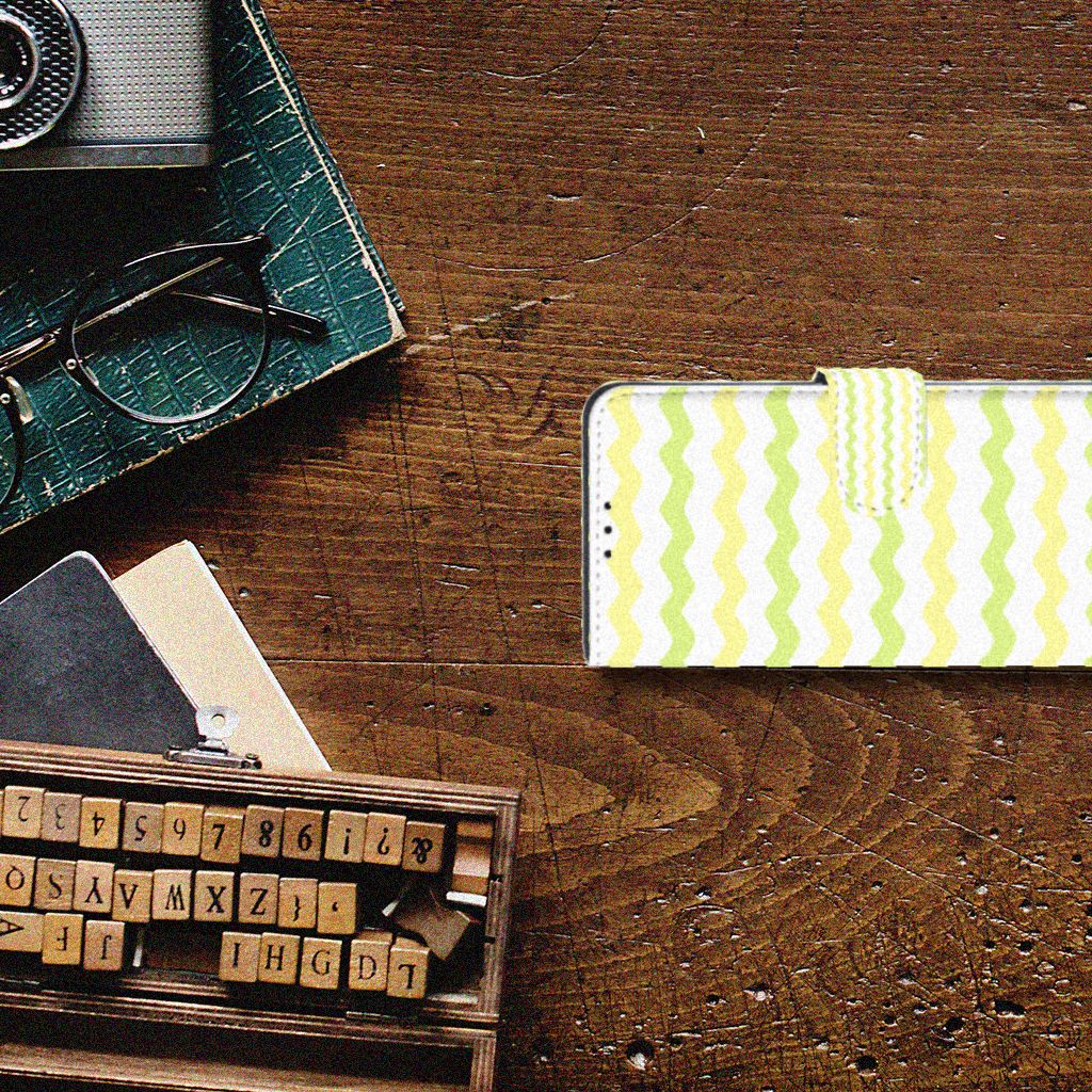 Honor 20 Telefoon Hoesje Waves Yellow