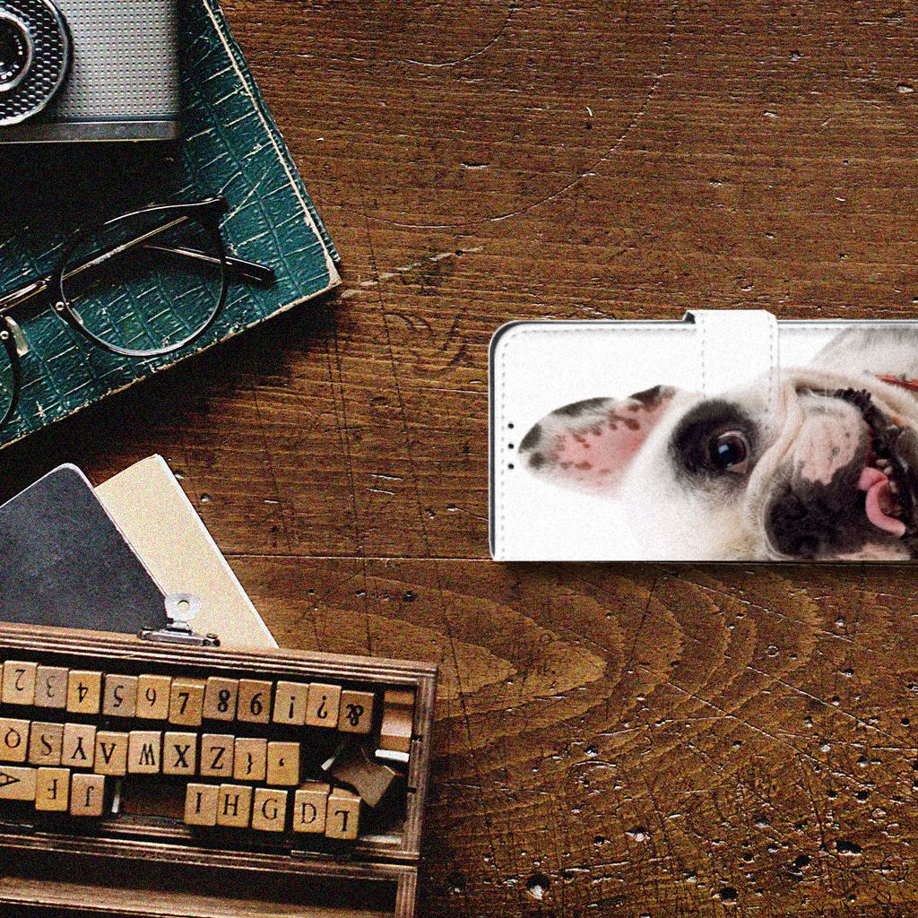Honor 20 Telefoonhoesje met Pasjes Franse Bulldog