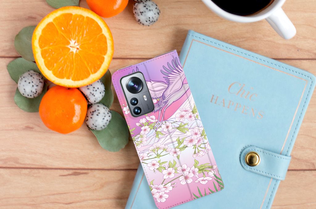 Xiaomi 12 Pro Hoesje maken Bird Flying - B2C Telecom