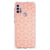 Motorola Moto G30 | G20 | G10 Doorzichtige Silicone Hoesje Pattern Orange B2C Telecom