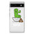 Google Pixel 6A Telefoonhoesje met Naam Cactus Poo