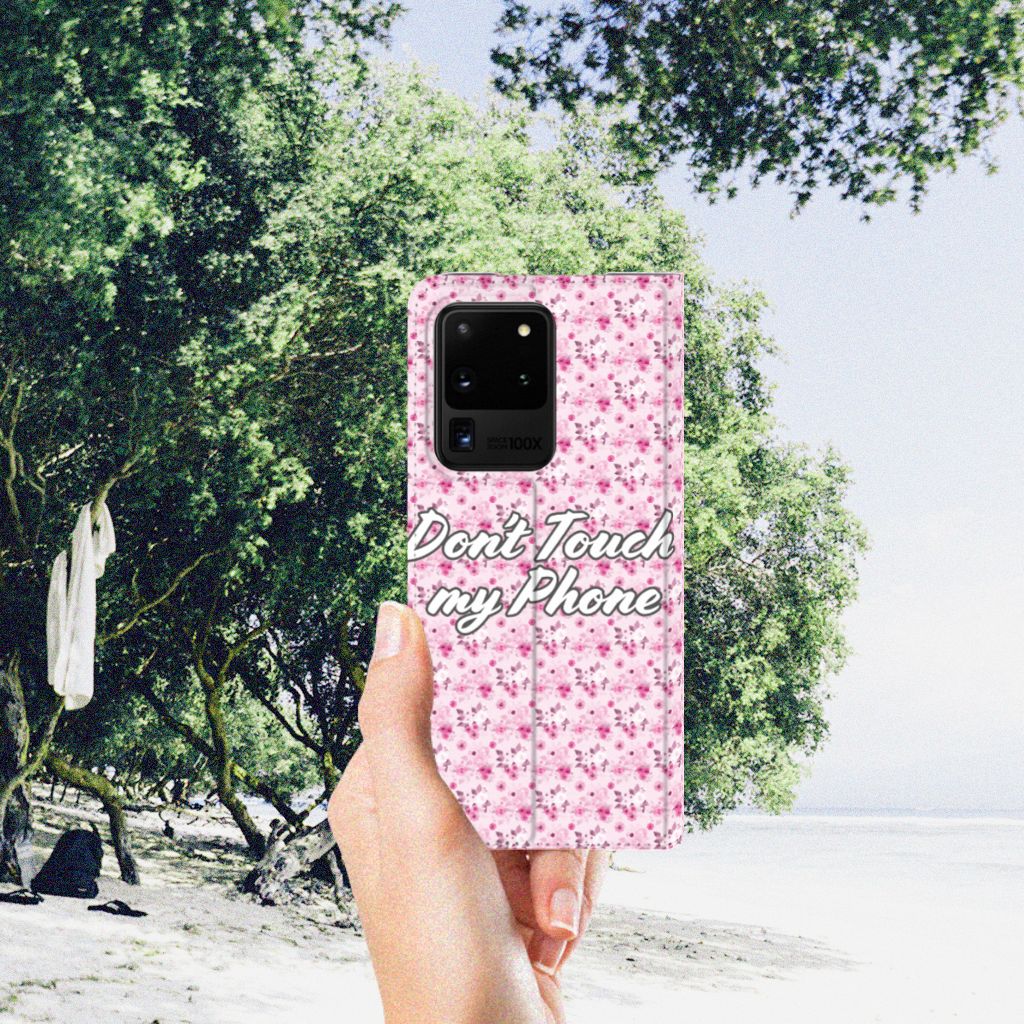 Samsung Galaxy S20 Ultra Design Case Flowers Pink DTMP - B2C Telecom