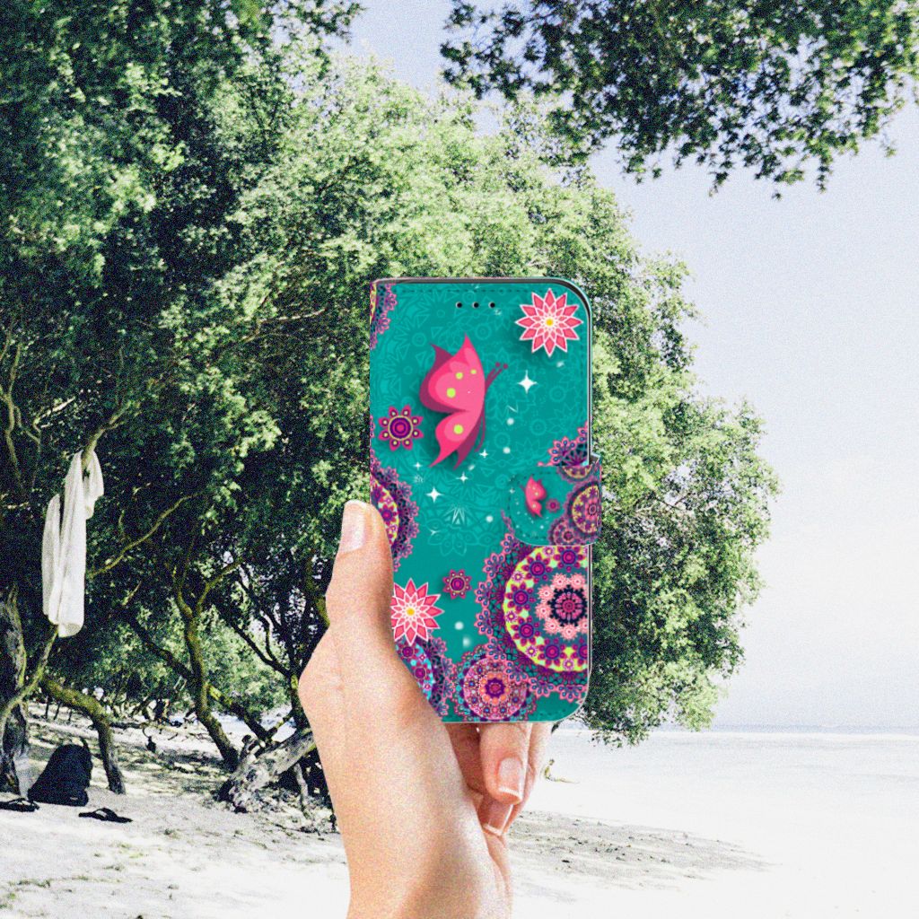 Apple iPhone 11 Pro Hoesje Cirkels en Vlinders