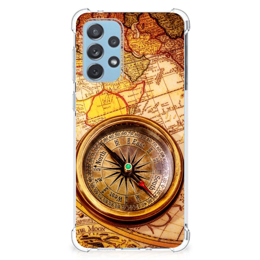 Samsung Galaxy A73 Telefoonhoesje met valbescherming Kompas B2C Telecom