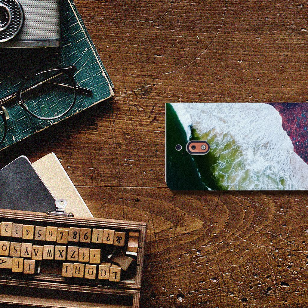 Nokia 2.1 2018 Stand Case Sea in Space