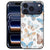 Vlinder Apple iPhone 17 Pro Max Hoesje Zwart TPU PU Kunstleer vlinderpatroon voorkant