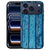 Wood Blue iPhone 17 Pro Max Hoesje TPU PU ontwerp achterzijde