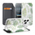 Standcase Hoesje iPhone 17 Pro Max Leaves design bladeren aanzicht
