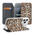 Book Case Apple iPhone 17 Pro Max Leopard boekhoes luipaardprint voorkant achterkant zijkant