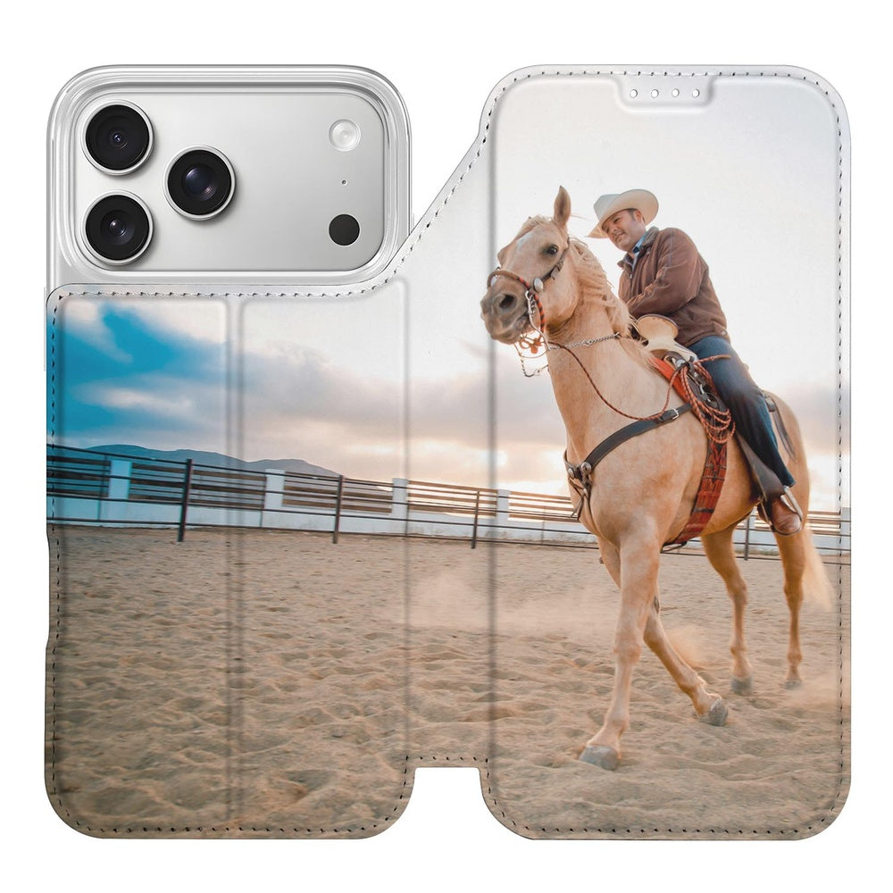 iPhone 17 Pro Max Slim Stand Case Hoesje Maken met Foto Compact Uniek aanzicht