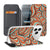 Book Case Apple iPhone 17 Pro Max Retro retro design kleurrijk aanzicht