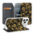 Book Case Apple iPhone 17 Pro Gouden Bloemen design gouden bloemen aanzicht