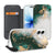 Wallet Case Apple iPhone 17 Marmer Groen design aanzicht voorkant achterkant
