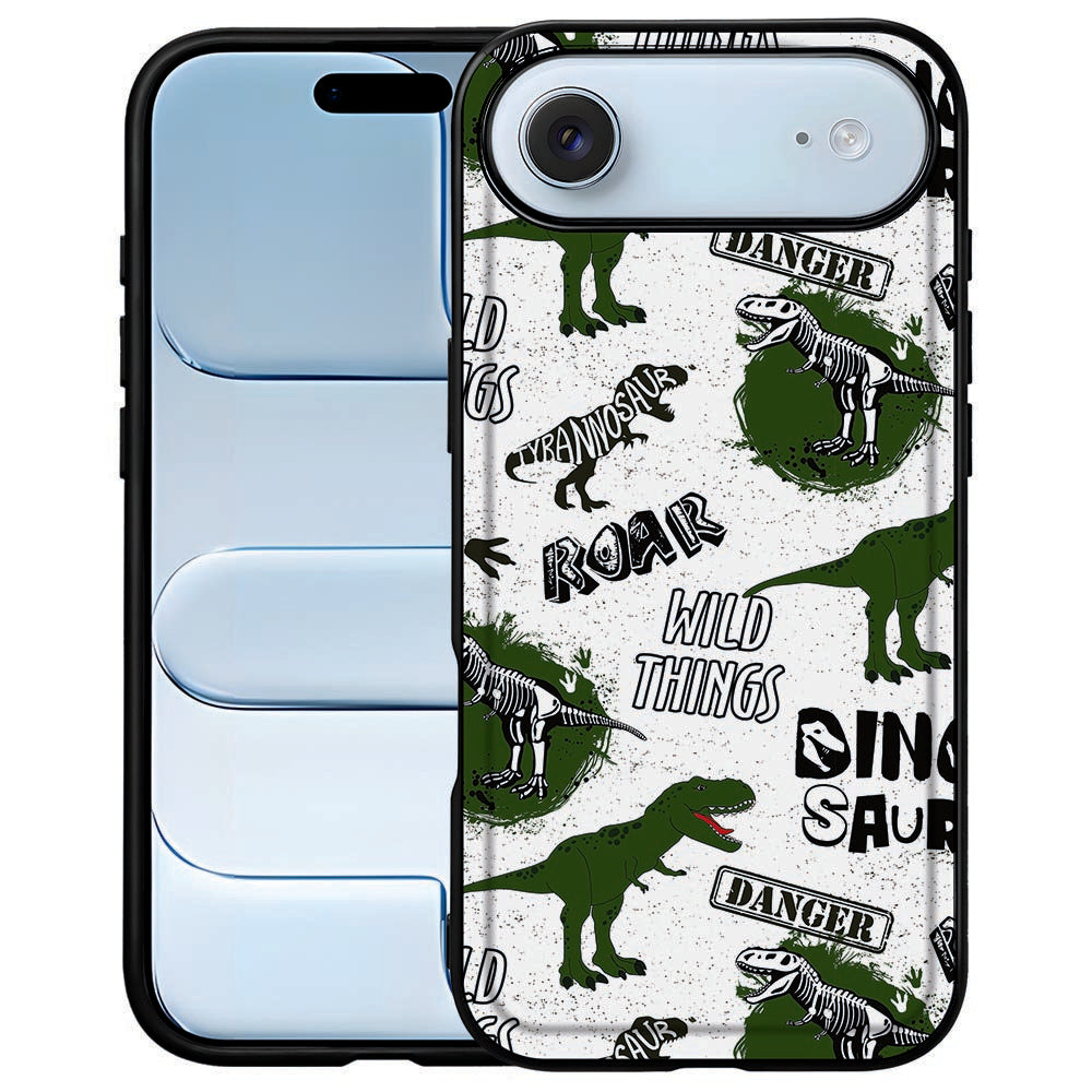 Backcover Hoesje iPhone Air Dinosaurus dino design voorkant