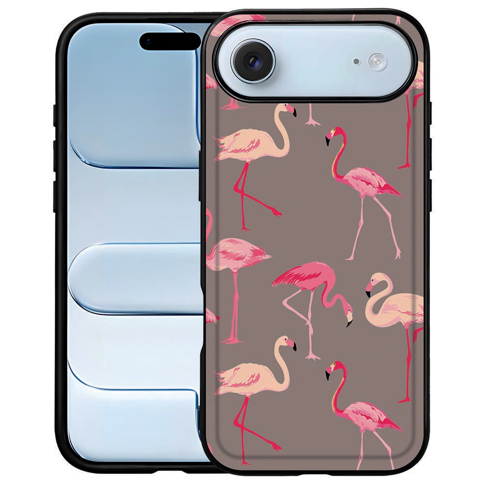 Apple iPhone Air TPU Hoesje Flamingo flamingo design front