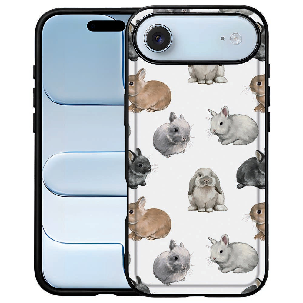iPhone Air Back Cover iPhone Air Konijntjes konijntjes motief design voorkant