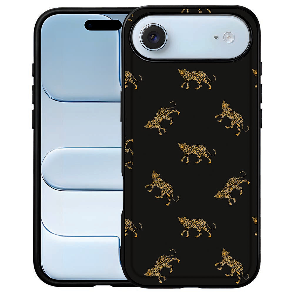 Apple iPhone Air Beschermhoes Leopards achterzijde