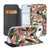 Apple iPhone Air Standcase Hoesje Flowers bloemendessin vooraan opengeslagen binnenkant