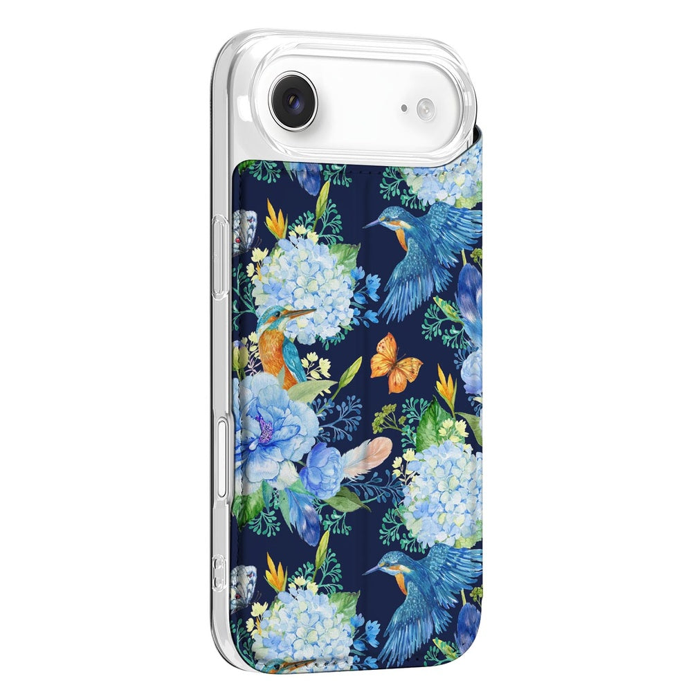 Telefoonhoesje Apple iPhone Air IJsvogel design IJsvogel aanzicht