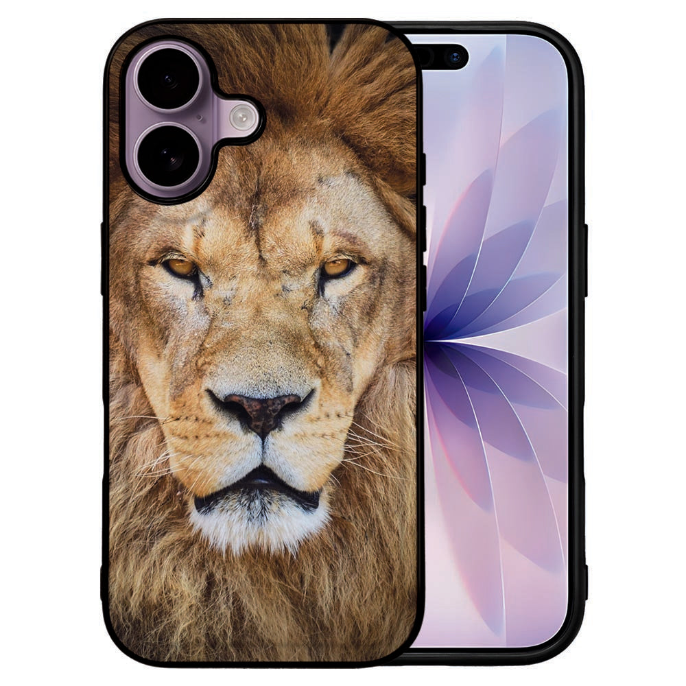 Telefoonhoesje Apple iPhone 17 Leeuw leeuw face stoer design
