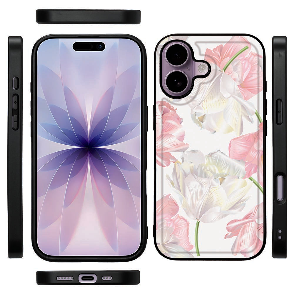 TPU Hoesje Apple iPhone 17 Lovely Flowers design Lovely Flowers aanzicht