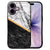 TPU Hoesje iPhone 17 Marble White Black design marble black white