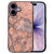 Telefoonhoesje Apple iPhone 17 Marmer Oranje marmer ontwerp achterkant