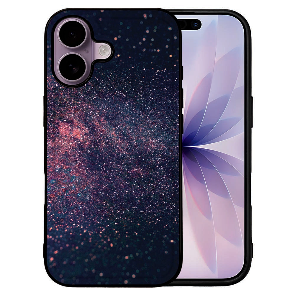 iPhone 17 TPU Hoesje Stars sterrenontwerp achterkant