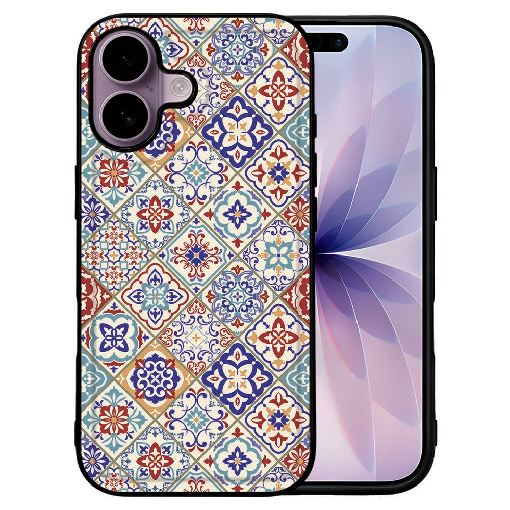 Apple iPhone 17 Beschermhoes iPhone 17 Tiles Color voorkant