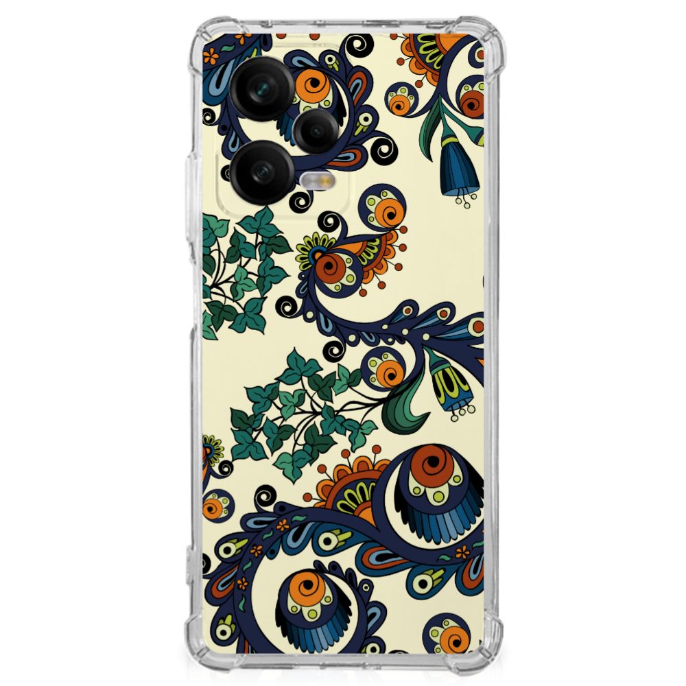 Anti Shock Case Xiaomi Redmi Note 12 Pro Barok Flower B2C Telecom
