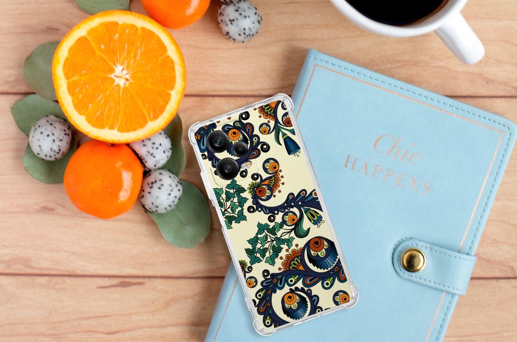 Anti Shock Case Xiaomi Redmi Note 12 Pro Plus Barok Flower B2C Telecom