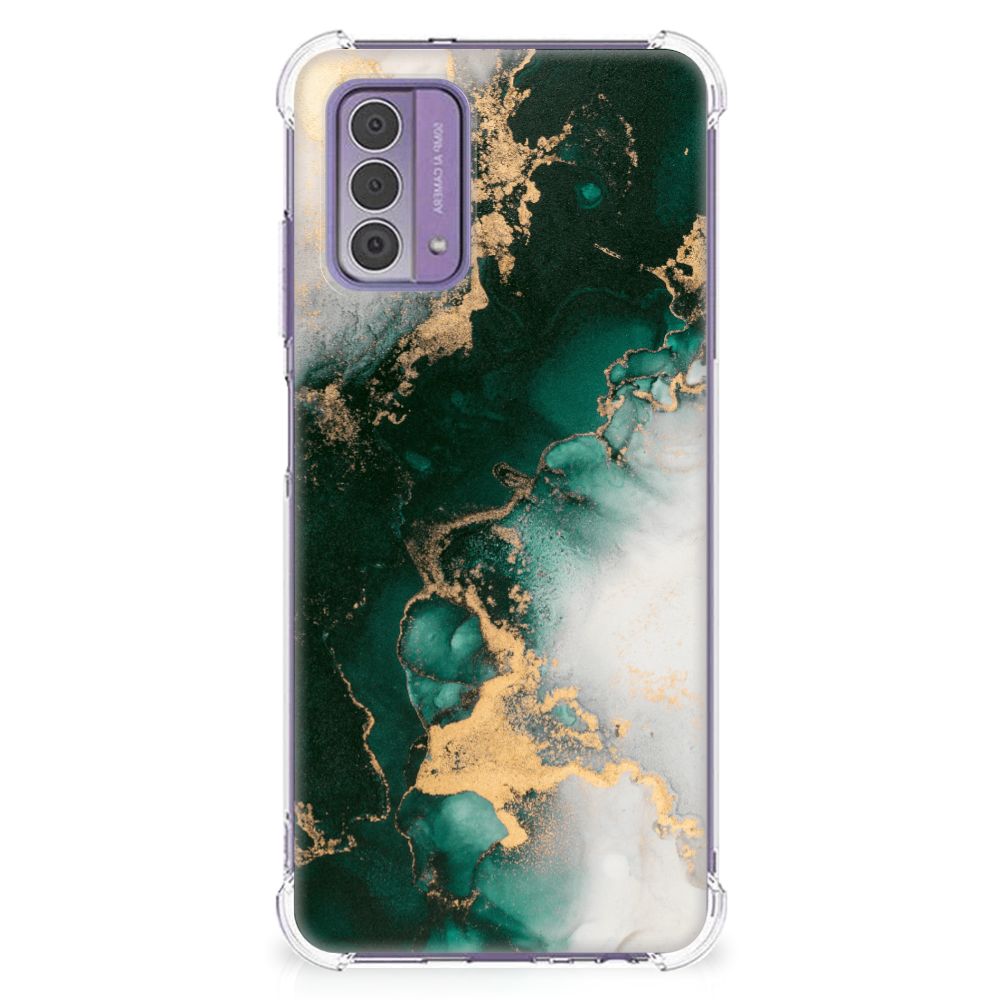 Anti-Shock Hoesje voor Nokia G42 Marmer Groen B2C Telecom