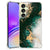 Samsung Galaxy A35 Anti-Shock Hoesje Marmer Groen achteraanzicht