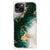 Anti-Shock Hoesje voor iPhone 15 Marmer Groen B2C Telecom