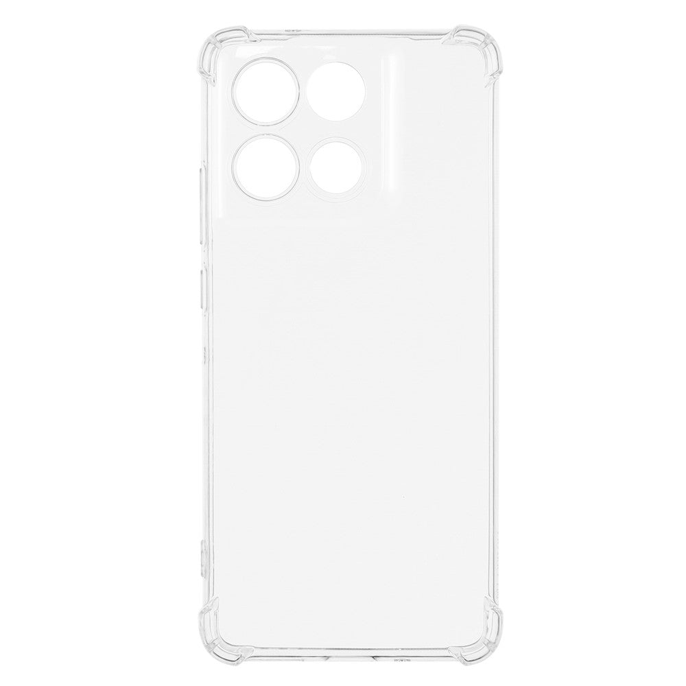 Motorola Moto G56 Anti-shock Back Cover Hoesje Transparant achterkant