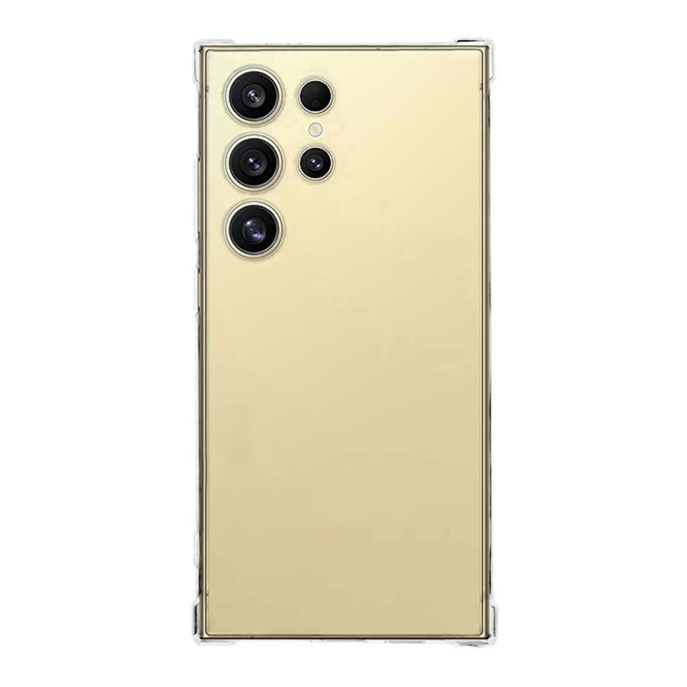Samsung Galaxy S25 Ultra Anti-shock Back Cover Hoesje Transparant achterkant