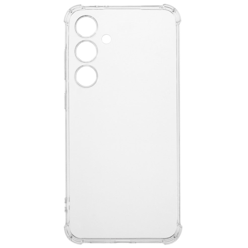 Samsung Galaxy S24 FE Anti-shock Back Cover Transparant achteraanzicht
