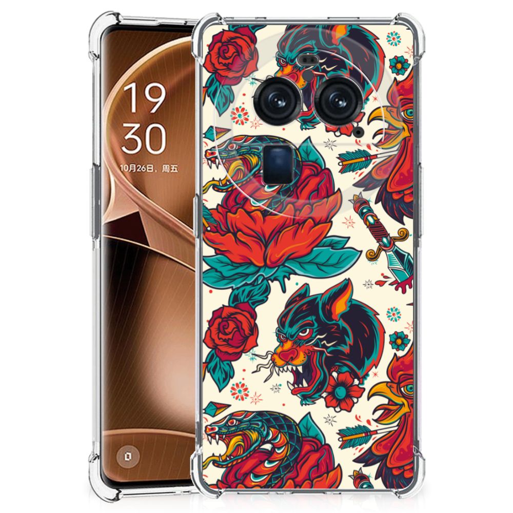 Anti-shock Hoesje met foto voor OPPO Find X6 Pro Old Skool B2C Telecom
