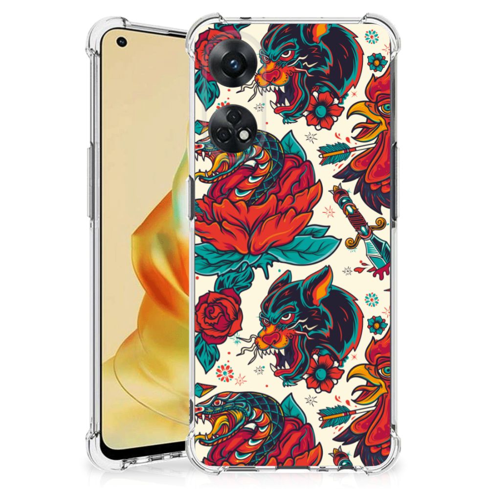 Anti-shock Hoesje met foto voor OPPO Reno8 T 4G Old Skool B2C Telecom