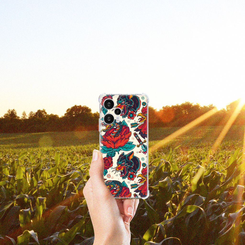 Anti-shock Hoesje met foto voor Xiaomi Poco F5 Old Skool B2C Telecom