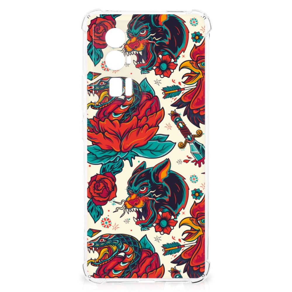 Anti-shock Hoesje met foto voor Xiaomi Poco F5 Pro Old Skool B2C Telecom