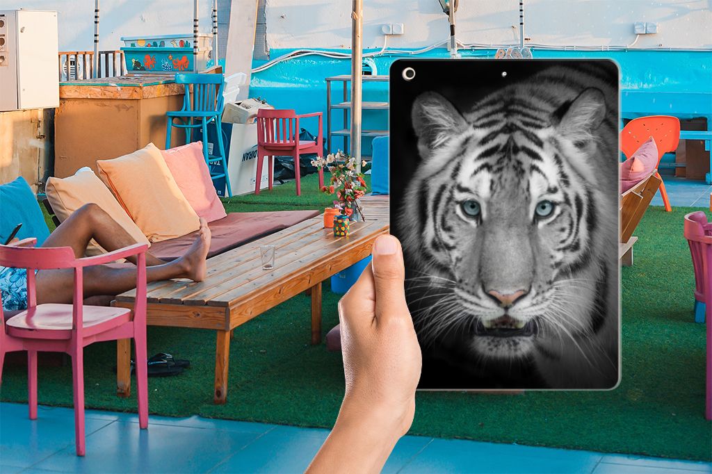 Apple iPad 10.2 | iPad 10.2 (2020) | 10.2 (2021) Back Case Tijger