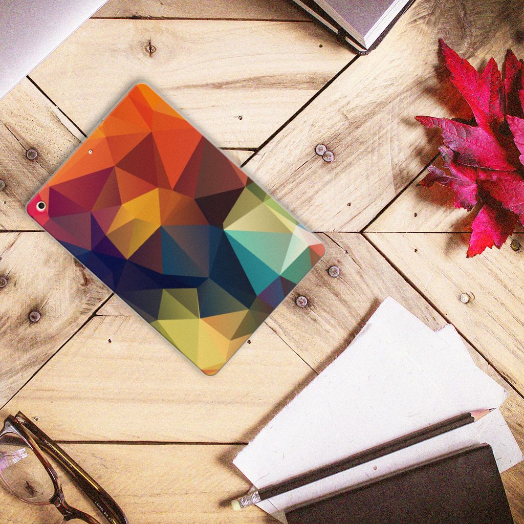 Apple iPad 10.2 | iPad 10.2 (2020) | 10.2 (2021) Back Cover Polygon Color