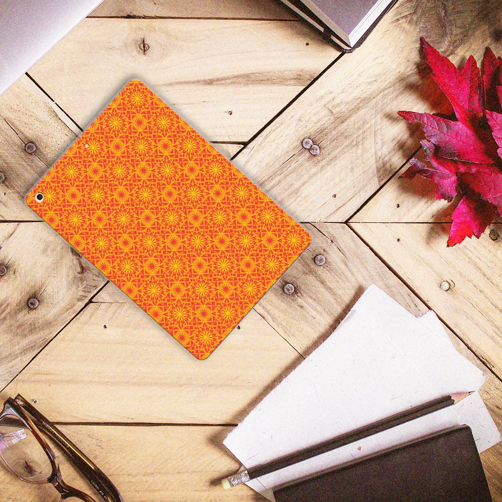 Apple iPad 10.2 | iPad 10.2 (2020) | 10.2 (2021) Hippe Hoes Batik Oranje