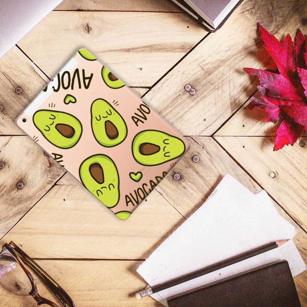 Apple iPad 10.2 | iPad 10.2 (2020) | 10.2 (2021) Tablet Back Cover Avocado Singing
