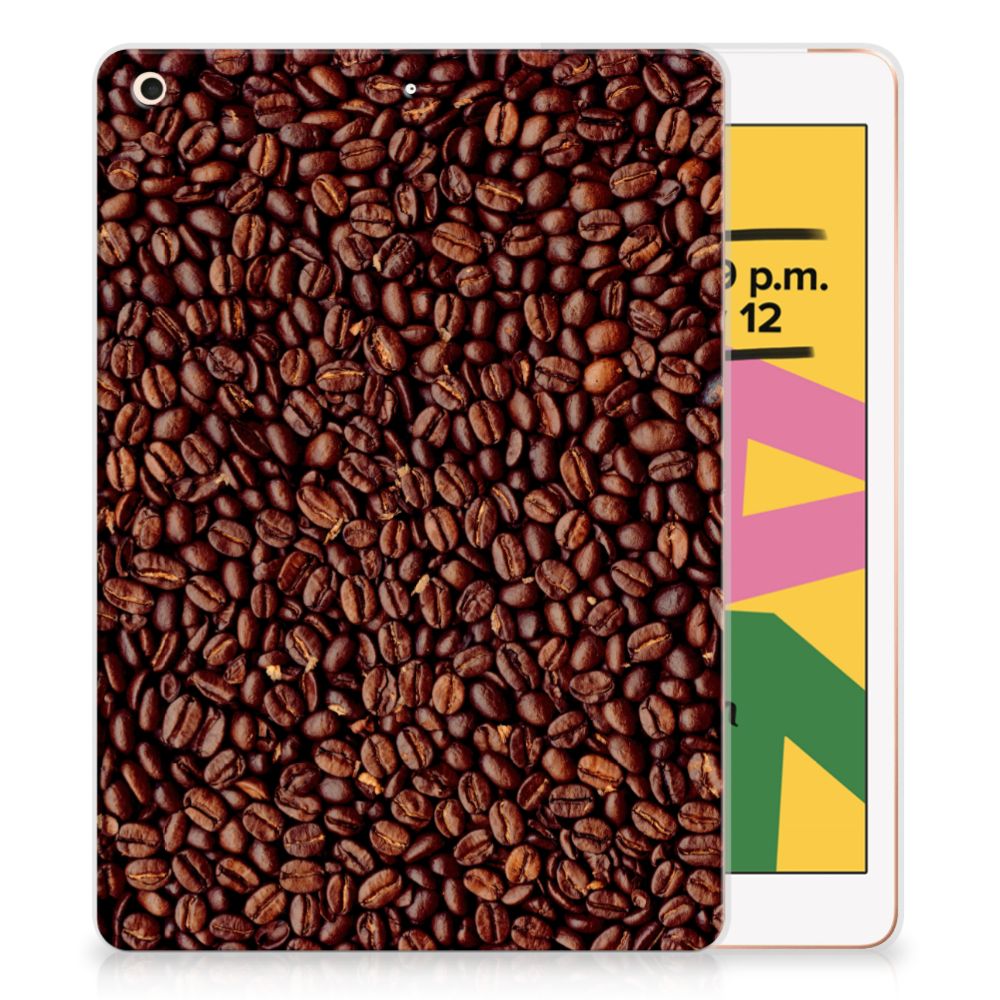 Apple iPad 10.2 | iPad 10.2 (2020) | 10.2 (2021) Tablet Cover Koffiebonen